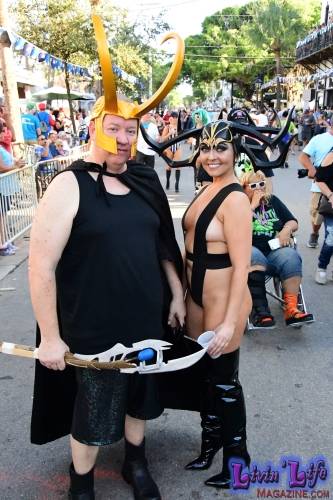 Vibrant Body Art and Elaborate Costumes at Fantasy Fest 2018, Key West