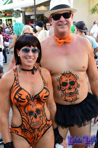 Vibrant Body Art and Elaborate Costumes at Fantasy Fest 2018, Key West