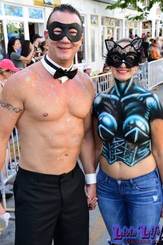 Vibrant Body Art and Elaborate Costumes at Fantasy Fest 2018, Key West