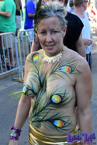 Vibrant Body Art and Elaborate Costumes at Fantasy Fest 2018, Key West