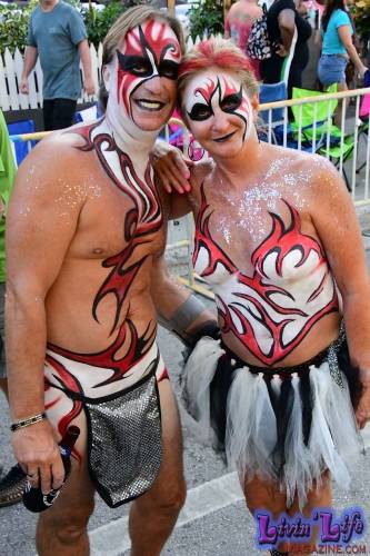 Vibrant Body Art and Elaborate Costumes at Fantasy Fest 2018, Key West