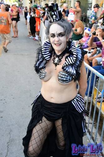 Vibrant Body Art and Elaborate Costumes at Fantasy Fest 2018, Key West