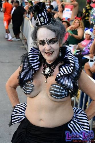 Vibrant Body Art and Elaborate Costumes at Fantasy Fest 2018, Key West