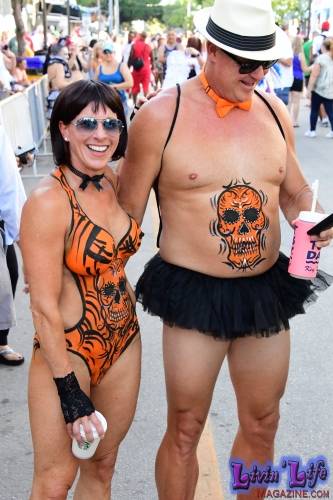 Vibrant Body Art and Elaborate Costumes at Fantasy Fest 2018, Key West