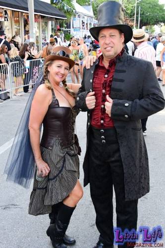 Vibrant Body Art and Elaborate Costumes at Fantasy Fest 2018, Key West