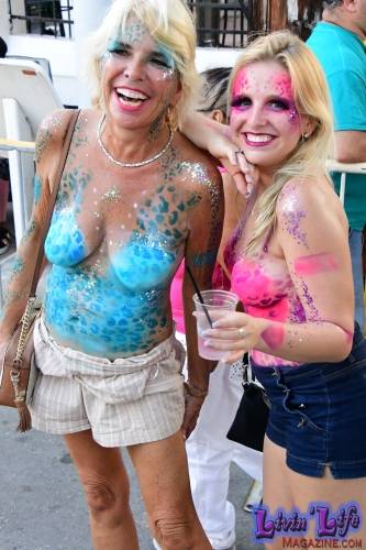 Vibrant Body Art and Elaborate Costumes at Fantasy Fest 2018, Key West
