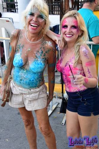 Vibrant Body Art and Elaborate Costumes at Fantasy Fest 2018, Key West