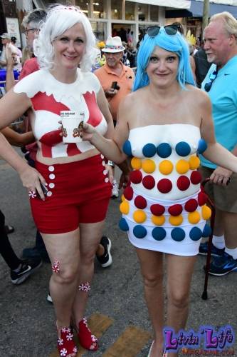 Vibrant Body Art and Elaborate Costumes at Fantasy Fest 2018, Key West
