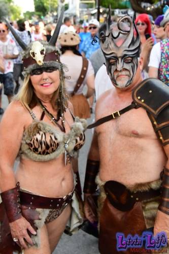 Vibrant Body Art and Elaborate Costumes at Fantasy Fest 2018, Key West