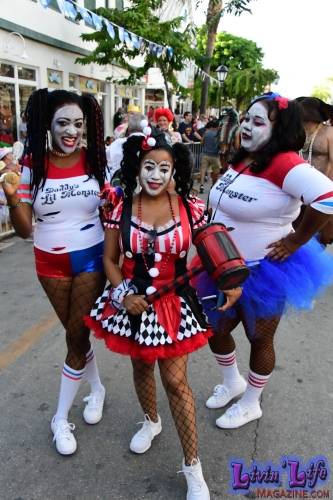 Vibrant Body Art and Elaborate Costumes at Fantasy Fest 2018, Key West