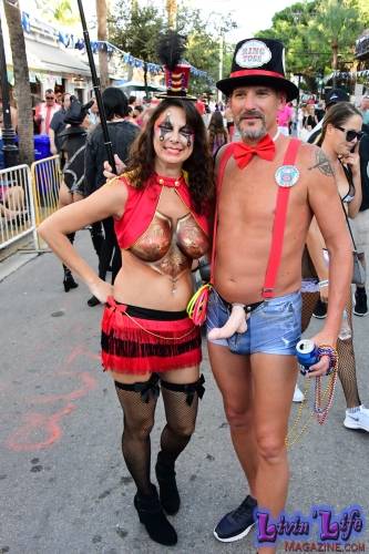 Vibrant Body Art and Elaborate Costumes at Fantasy Fest 2018, Key West