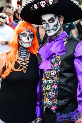 Vibrant Body Art and Elaborate Costumes at Fantasy Fest 2018, Key West