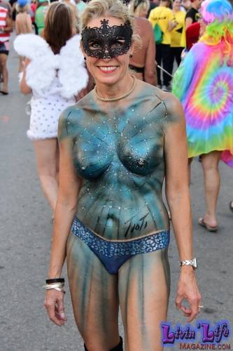 Vibrant Body Art and Elaborate Costumes at Fantasy Fest 2018, Key West
