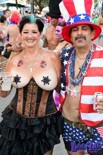 Vibrant Body Art and Elaborate Costumes at Fantasy Fest 2018, Key West