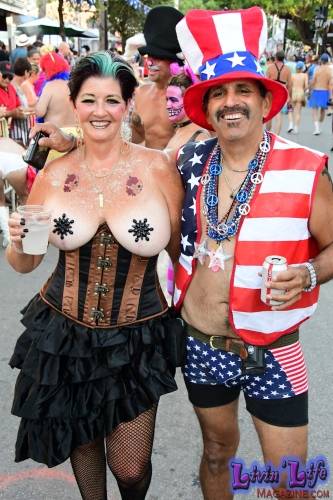 Vibrant Body Art and Elaborate Costumes at Fantasy Fest 2018, Key West