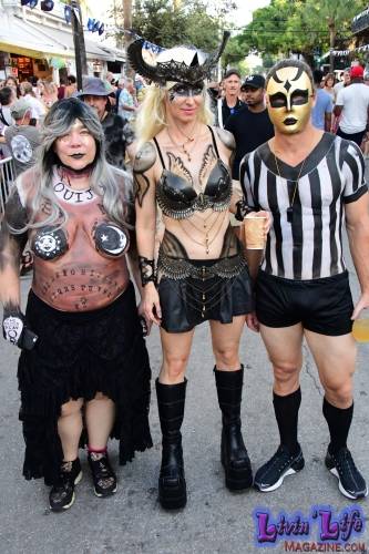 Vibrant Body Art and Elaborate Costumes at Fantasy Fest 2018, Key West