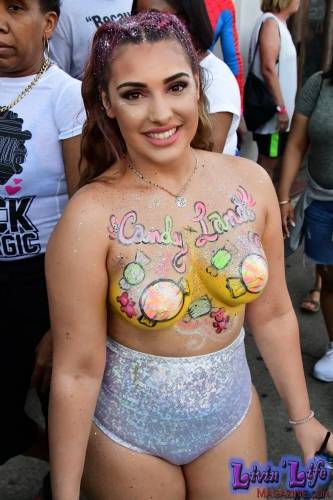 Vibrant Body Art and Elaborate Costumes at Fantasy Fest 2018, Key West