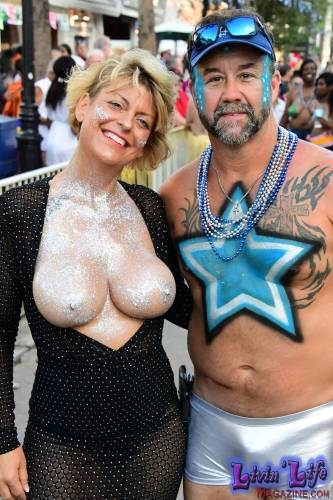 Vibrant Body Art and Elaborate Costumes at Fantasy Fest 2018, Key West