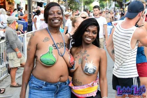Vibrant Body Art and Elaborate Costumes at Fantasy Fest 2018, Key West