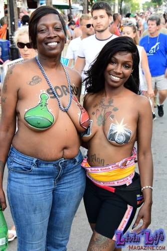 Vibrant Body Art and Elaborate Costumes at Fantasy Fest 2018, Key West