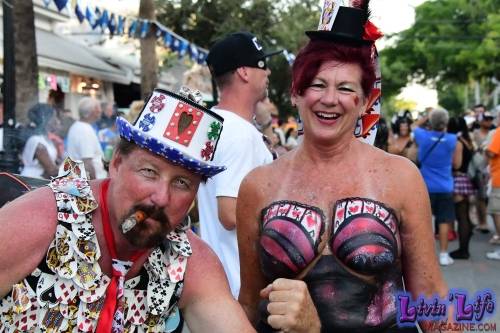 Vibrant Body Art and Elaborate Costumes at Fantasy Fest 2018, Key West