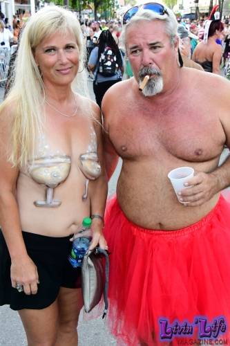 Vibrant Body Art and Elaborate Costumes at Fantasy Fest 2018, Key West