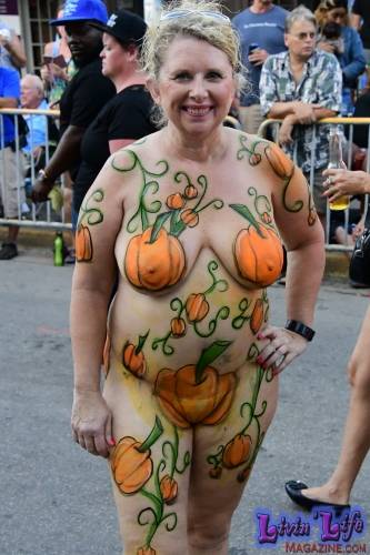 Vibrant Body Art and Elaborate Costumes at Fantasy Fest 2018, Key West