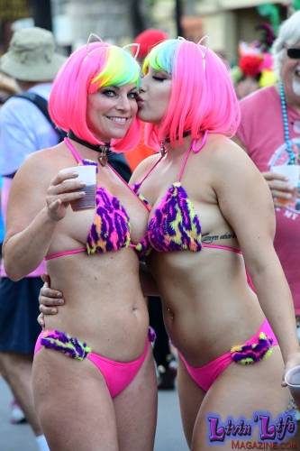 Vibrant Body Art and Elaborate Costumes at Fantasy Fest 2018, Key West