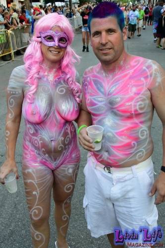 Vibrant Body Art and Elaborate Costumes at Fantasy Fest 2018, Key West
