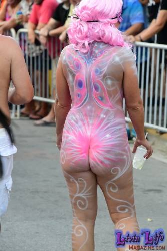 Vibrant Body Art and Elaborate Costumes at Fantasy Fest 2018, Key West