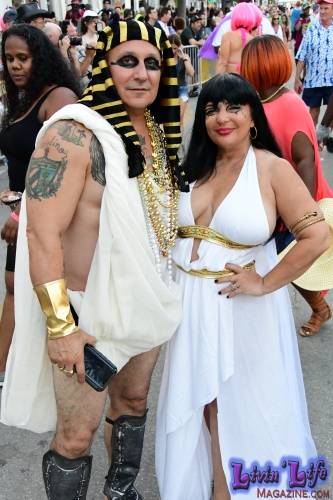Vibrant Body Art and Elaborate Costumes at Fantasy Fest 2018, Key West