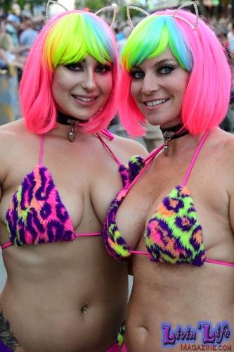 Vibrant Body Art and Elaborate Costumes at Fantasy Fest 2018, Key West