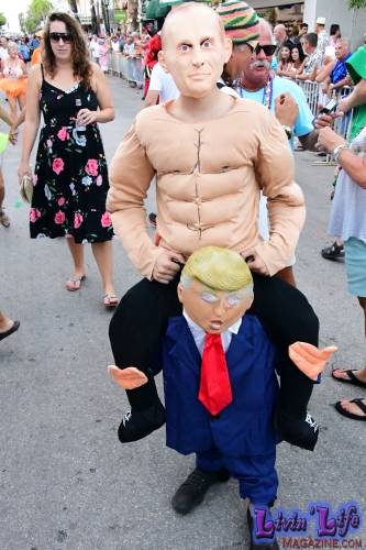 Vibrant Body Art and Elaborate Costumes at Fantasy Fest 2018, Key West