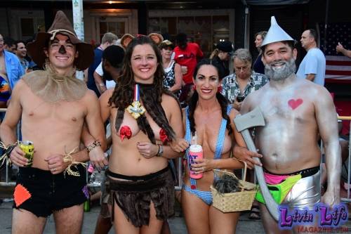 Vibrant Body Art and Elaborate Costumes at Fantasy Fest 2018, Key West