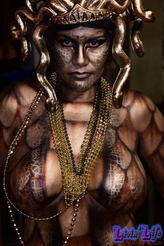 Vibrant Body Art and Elaborate Costumes at Fantasy Fest 2018, Key West