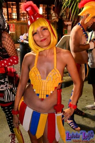Vibrant Body Art and Elaborate Costumes at Fantasy Fest 2018, Key West