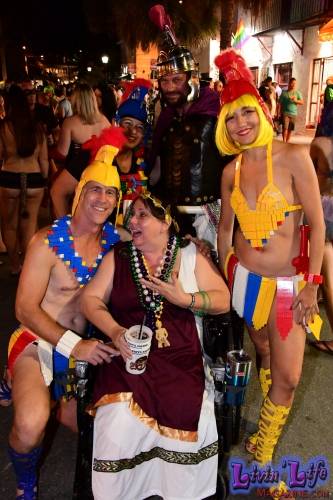 Vibrant Body Art and Elaborate Costumes at Fantasy Fest 2018, Key West