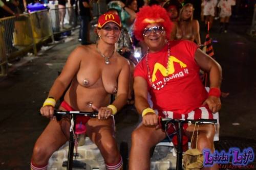 Vibrant Body Art and Elaborate Costumes at Fantasy Fest 2018, Key West