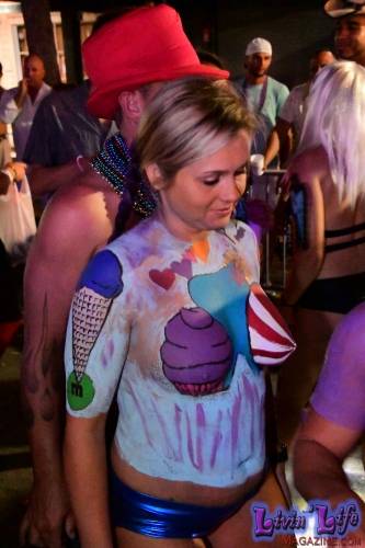 Vibrant Body Art and Elaborate Costumes at Fantasy Fest 2018, Key West