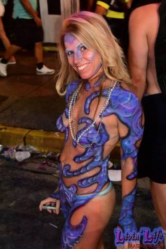 Vibrant Body Art and Elaborate Costumes at Fantasy Fest 2018, Key West
