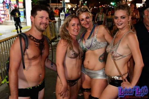 Vibrant Body Art and Elaborate Costumes at Fantasy Fest 2018, Key West