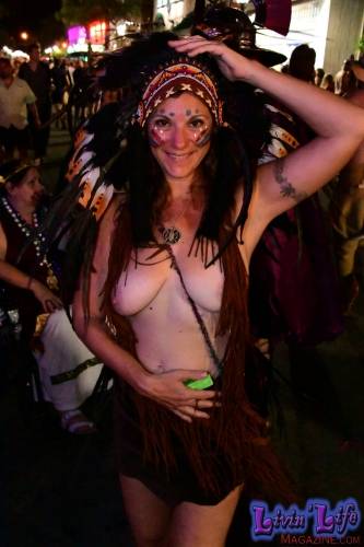 Vibrant Body Art and Elaborate Costumes at Fantasy Fest 2018, Key West
