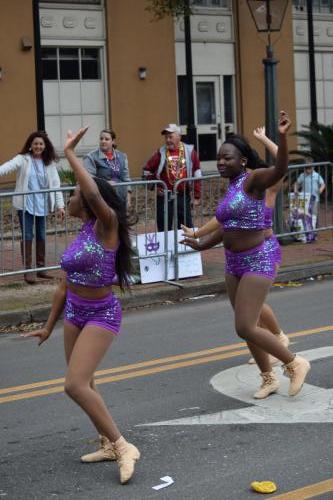 Bayport Parading Society and  Mystic DJ Riders Mardi Gras Parade