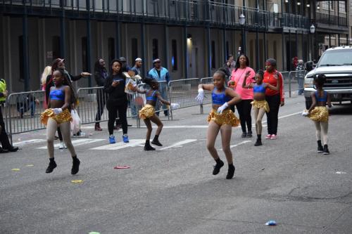 Bayport Parading Society and  Mystic DJ Riders Mardi Gras Parade