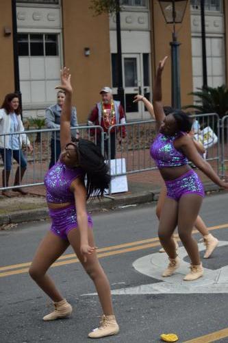 Bayport Parading Society and  Mystic DJ Riders Mardi Gras Parade