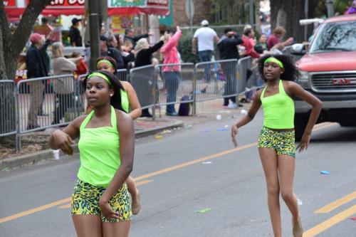 Bayport Parading Society and  Mystic DJ Riders Mardi Gras Parade