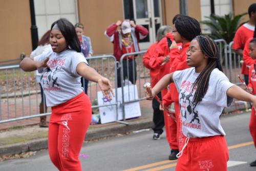 Bayport Parading Society and  Mystic DJ Riders Mardi Gras Parade