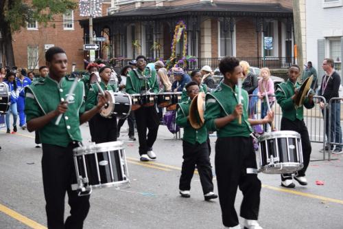 Bayport Parading Society and  Mystic DJ Riders Mardi Gras Parade