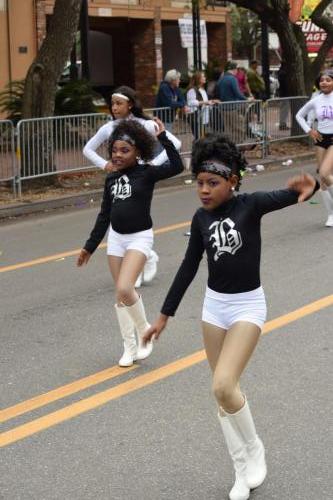 Bayport Parading Society and  Mystic DJ Riders Mardi Gras Parade