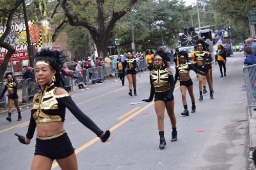 Bayport Parading Society and  Mystic DJ Riders Mardi Gras Parade